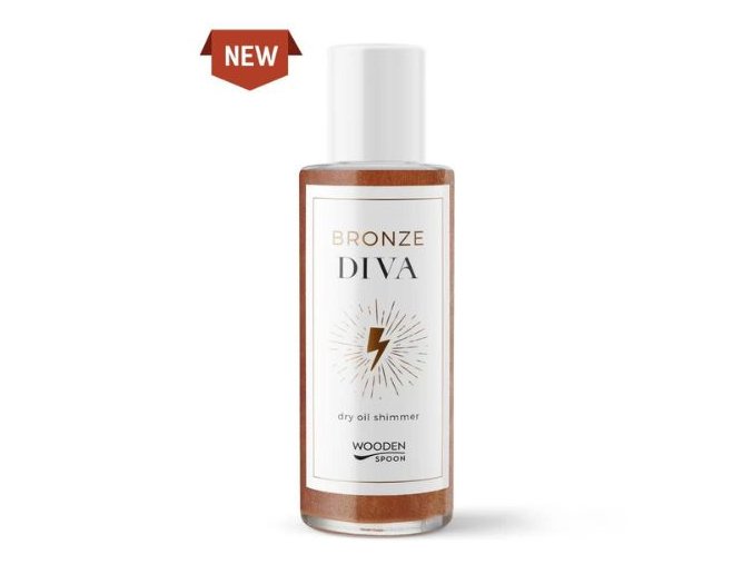 Trblietavý suchý olej Bronze Diva Wooden Spoon 100ml