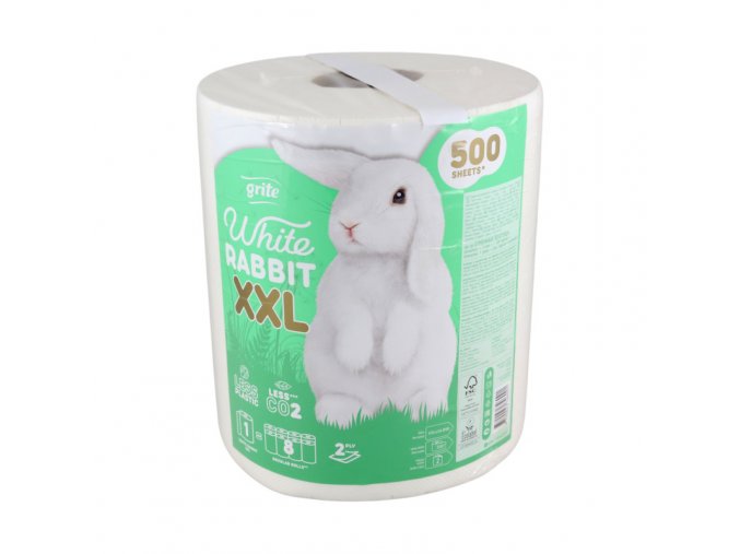 Papierová utierka GRITE White Rabbit XXL 100% celulóza 2 vrst.   1ks