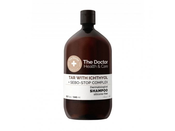 The Doctor  šampón s ichtyolom + proti nadmernej tvorbe mazu 946ml