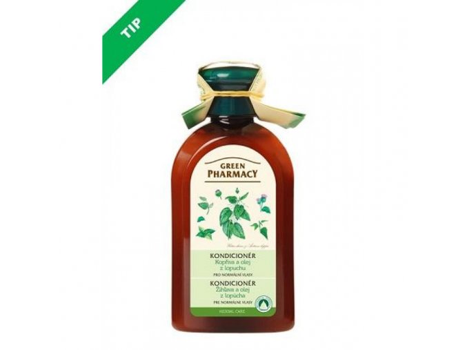 Green Pharmacy kondicionér pre normálne vlasy 300 ml - Žihľava a olej z koreňov lopúcha