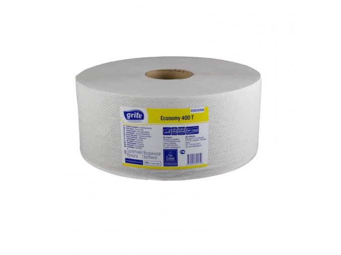 Toaletný papier  JUMBO 240 -GRITE 400m 1vrst. economy profi (6ks)