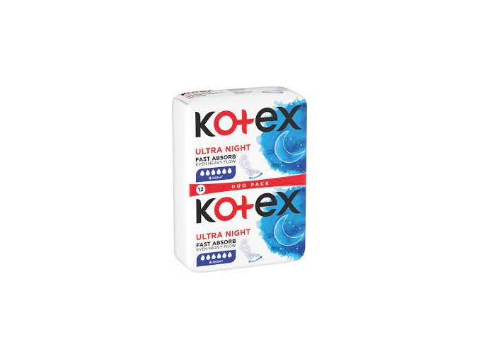 KOTEX Ultra Night DUO 12 ks