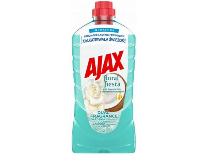 Ajax Dual Fragrance Gardenia & Coconut - 1l