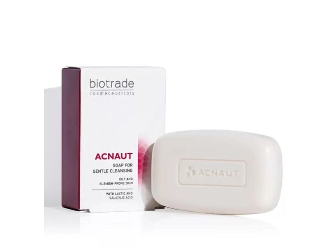Čistiace mydlo pre mastnú a problematickú pleť Acnaut Biotrade 100g