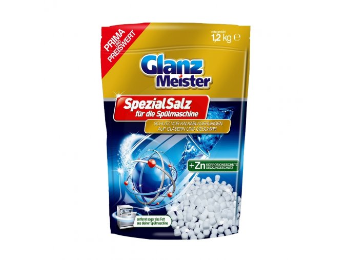 Glanz Meister Soľ Do Umývačky Riadu + Zínok 1,2 Kg