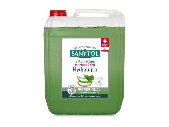 SANYTOL Dezinfekčné mydlo hydratujúce PROFESSIONAL 5 l