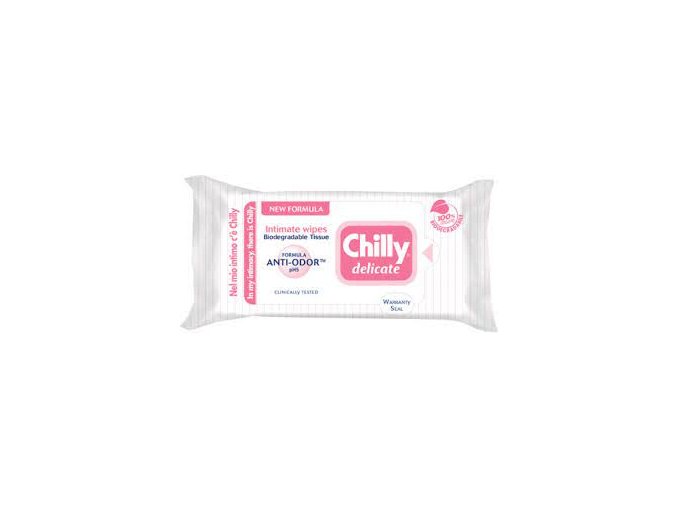 Chilly obrúsky pre intímnu hygienu Delicate 12 ks