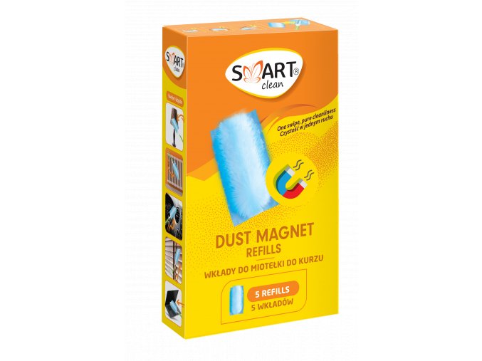 Smart Clean Duster Magnet 5 náhradných utierok