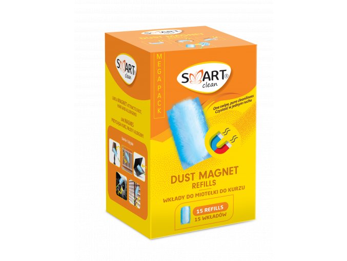 Smart Clean Duster Magnet 15 náhradných utierok