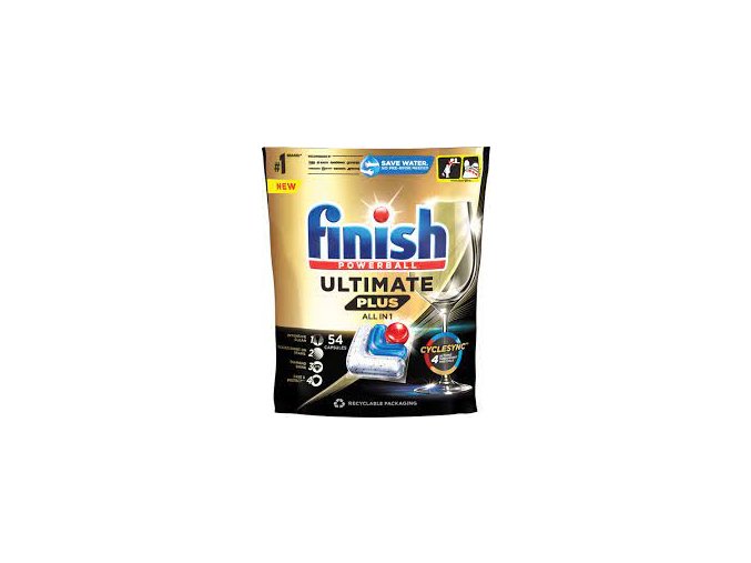 Finish Ultimate Plus All in 1 kapsuly do umývačky riadu 54 ks