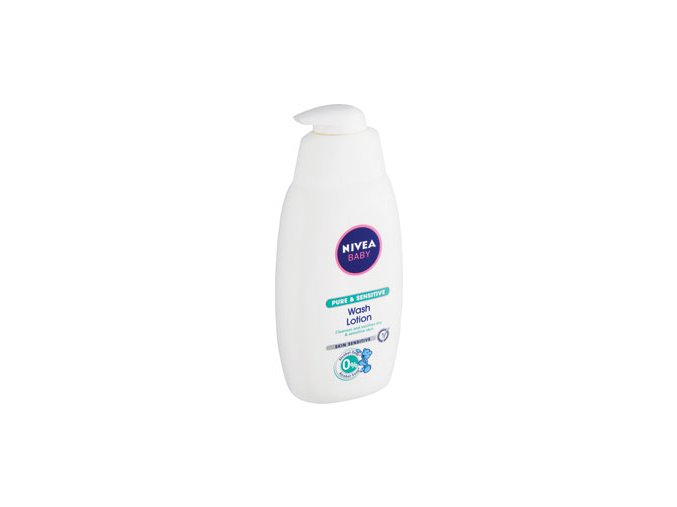 Nivea Baby umývacia emulzia Pure&Sensitive 500 ml