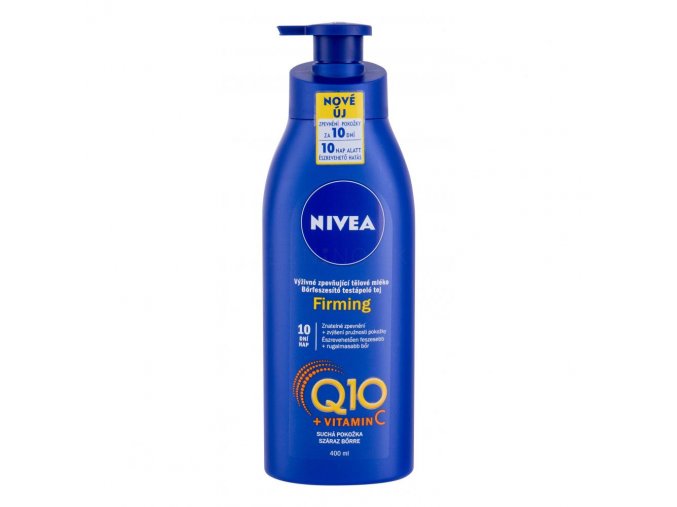 nivea q10 vitamin c firming telove mlieko pre zeny 400 ml 326882