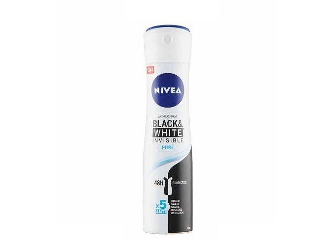 nivea invisible black white pure