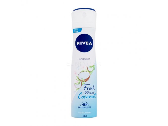 nivea fresh blends coconut 48h antiperspirant pre zeny 150 ml 491884