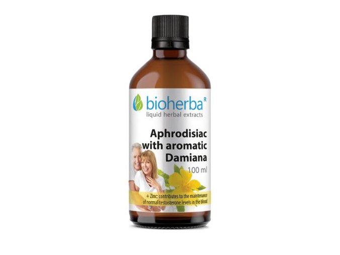 Afrodiziakum s aromatickou damianou tinktúra Bioherba 100ml