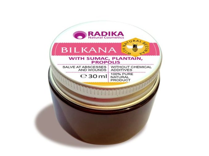 Bylinná masť so sumachom a propolisom na rany a akné Bioherba 30ml