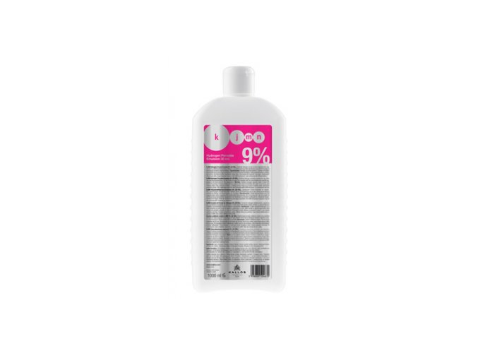 Kallos KJMN 9% (30Vol) Hydrogen Peroxide Emulsion krémový peroxid vodíkov 1000 ml