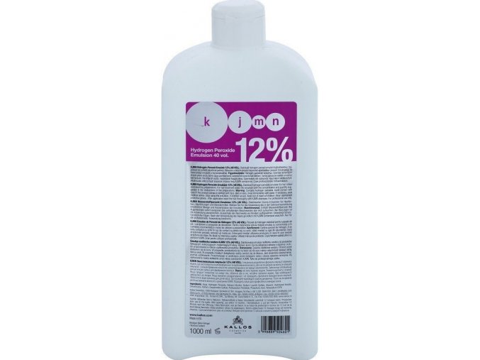 Kallos KJMN 12% (40Vol) Hydrogen Peroxide Emulsion krémový peroxid vodíkov 1000 ml