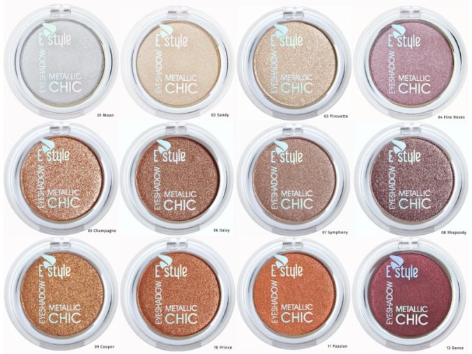 E Style Metallic Chic Eyeshadow