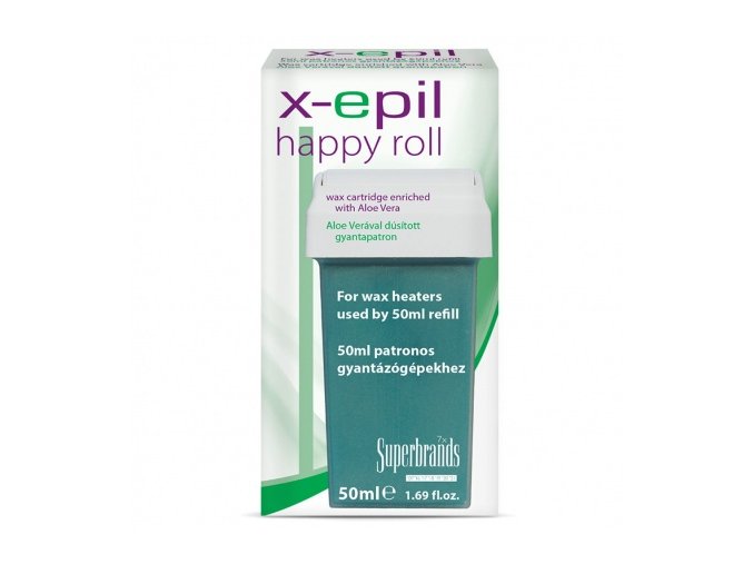 Alveola X-Epil Happy Roll Depilačný vosk Aloe vera 50ml