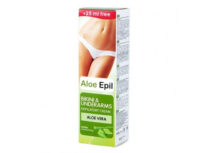Aloe Epil depilačný krém pre oblasti podpazušia a bikín 125 ml