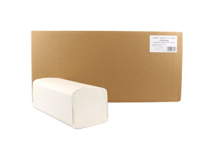 ZZ skladané papierové utierky 25x20 CM ,2vr.100 % celulóza (3000ks)