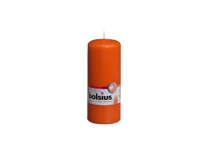Bolsius sviečka valec oranžová 150/58 mm
