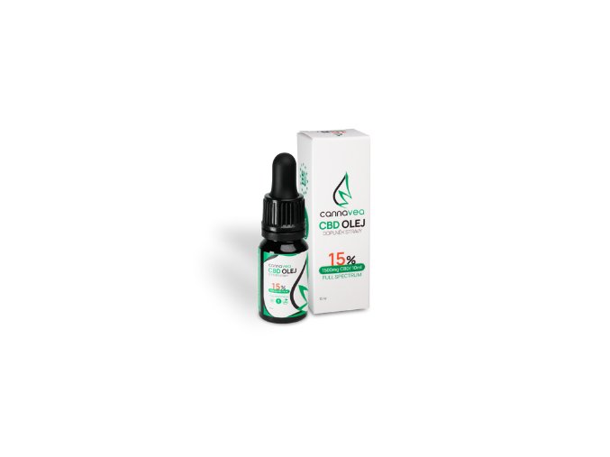 Full Spectrum CBD Olej 15% Cannavea 10ml