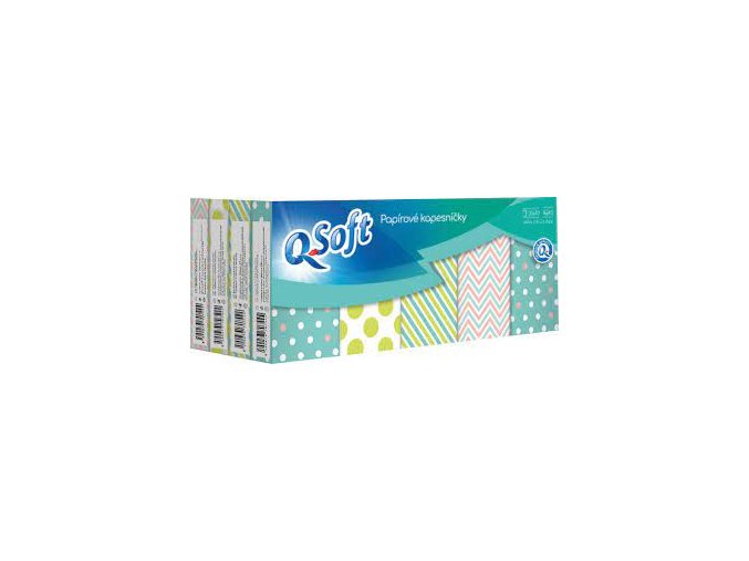 Q Soft 3-vrstvové vreckovky 20 x 10 ks