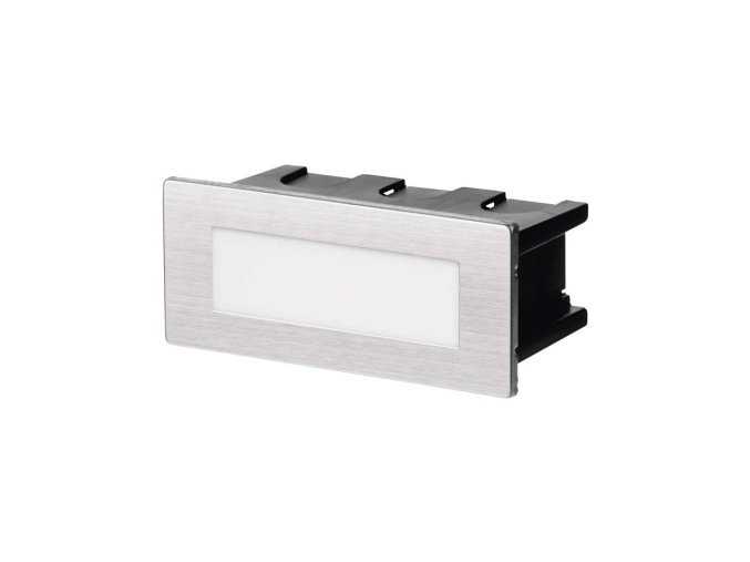LED orientačné vstavané svietidlo AMAL 123×53, 1,5W tep. b.,IP65