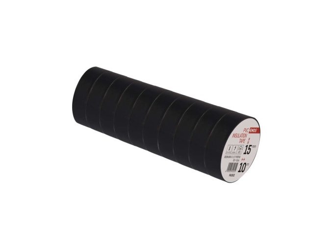 Izolačná páska PVC 15mm / 10m čierna