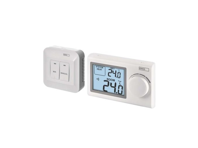 Izbový manuálny bezdrôtový termostat P5614