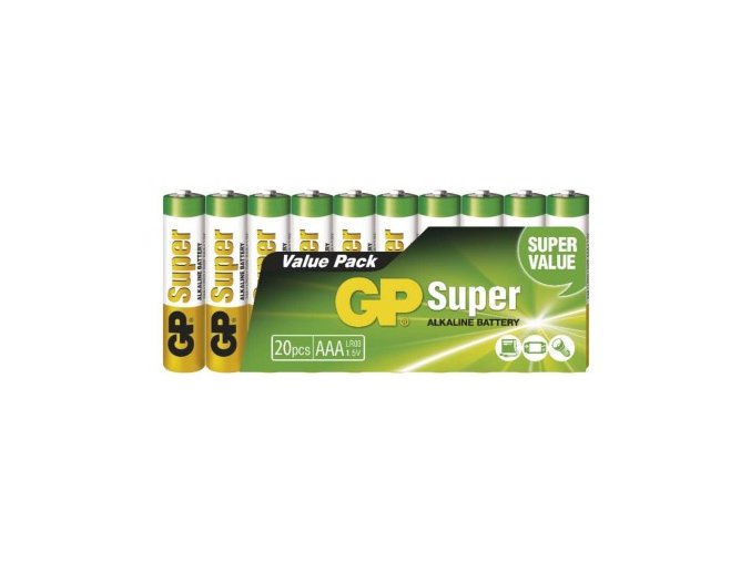 Alkalická batéria GP Super Alkaline LR03 (AAA)