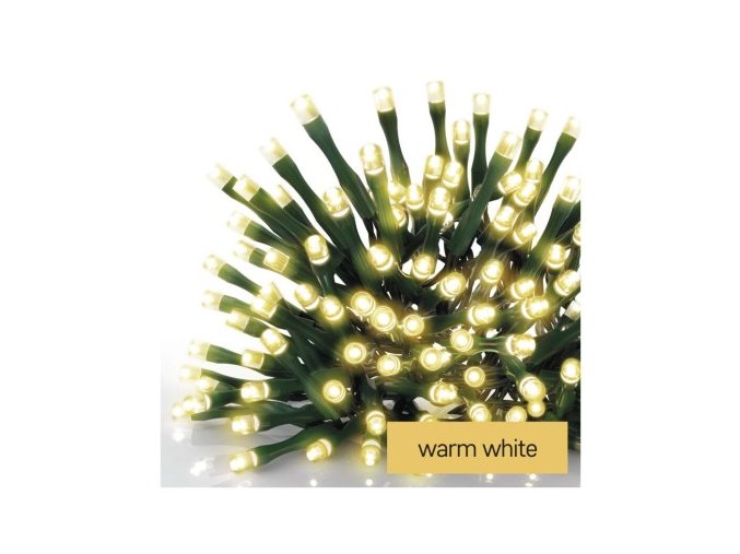 LED vianočné cencúle, 3,6 m, vonkajšie aj vnútorné, teplá biela, programy