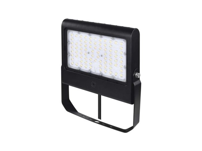 LED reflektor AGENO čierny, 150W neutrálna biela