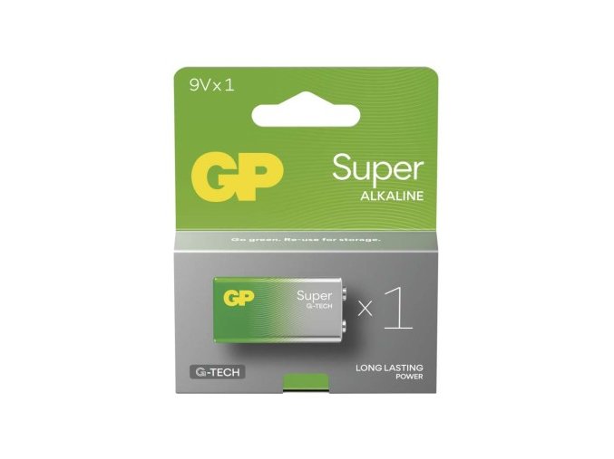 Alkalická batéria GP Super 6LR61 (9V)