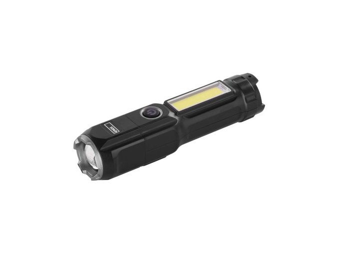 Dobíjacia plastová baterka LED P3213, 110 lm, 1 200 mAh