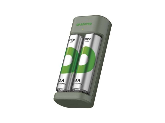 GP nabíjačka batérií Eco E221 + 2AA GP ReCyko 2100