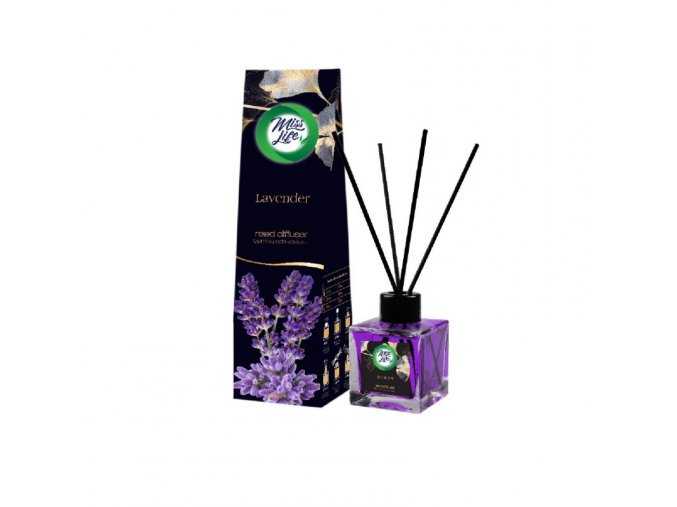 Miss Life Bamboo stick osviežovač 100ml Lavender