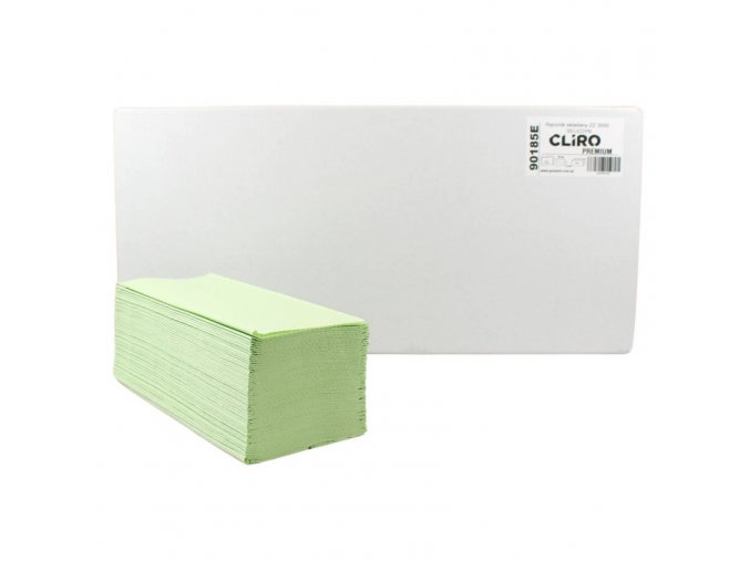 ZZ papierové utierky zelené 25x20 cm, 2vrst. (3000ks)