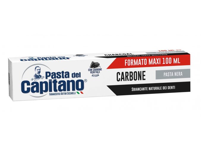 Pasta del Capitano Carbone Nera zubná pasta 100ML