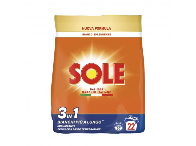 Prací prášok SOLE 1,1KG/22PD