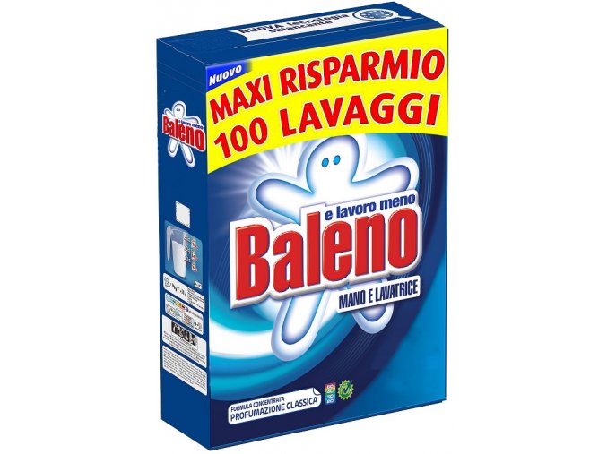 Prací Prášok Baleno Classico na 100PD/5KG XXL