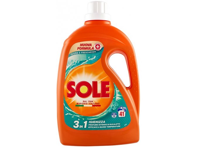 Prací gél SOLE so sanitizačným účinkom 1845ML/41PD