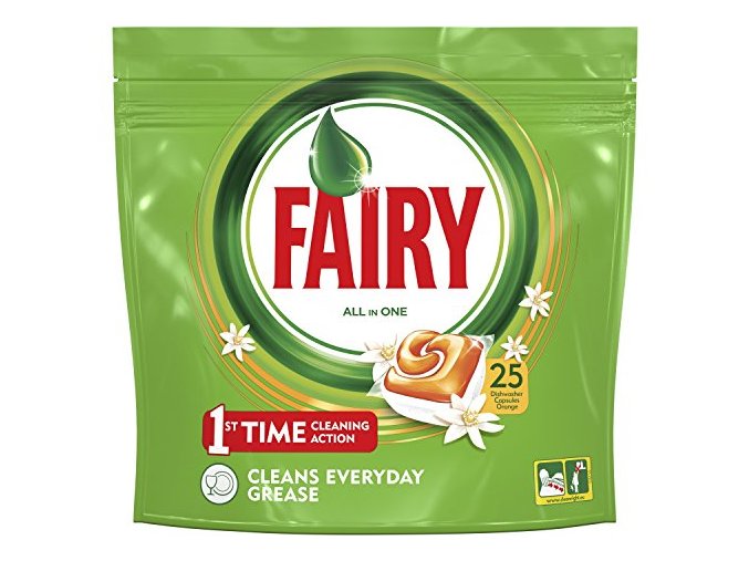 Fairy-Jar kapsule do úmývačky Orange 25ks