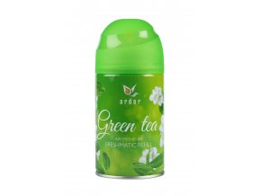 Osviežovač interiéru v spreji - Ardor Green tea 250 ml - náhradná náplň