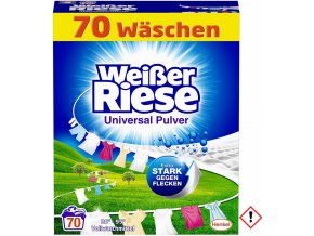 Weisser Riese Universal Pulver - Univerzálny prací prášok 70 praní 3,85kg