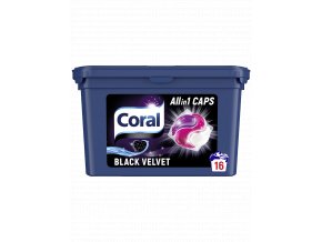 Pracie kapsule Coral caps 3v1 na tmavé oblečenie - 16PD