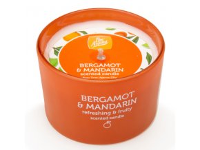 Vonná sviečka Pan Aroma s príjemnou vôňou Bergamot & Mandarin  85g