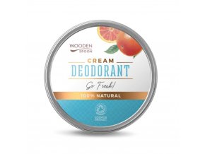Prírodný krémový deodorant "Go Fresh!" Wooden Spoon  60 ml
